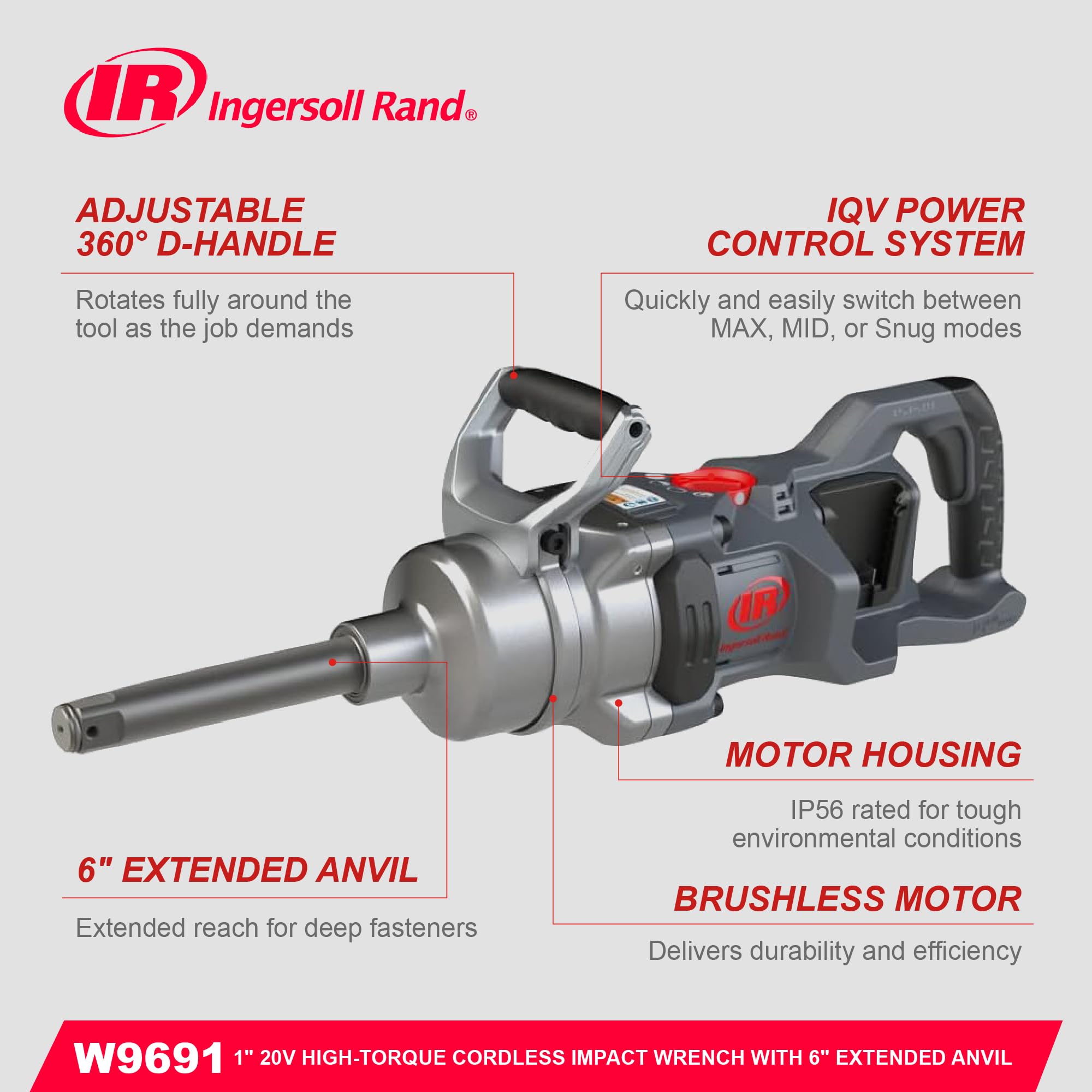 Ingersoll Rand W9691 Cordless 1